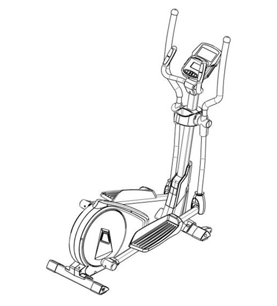 8501M Ellipticals Trainer Important Safety Information